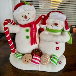 2008 Hallmark Jingle Pals Seasons Treating Christmas Animated Singing Snowmen